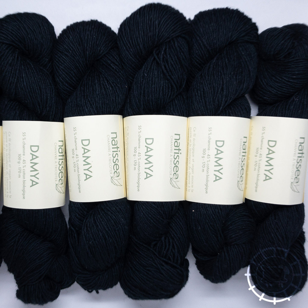 Natissea Damya – Noir, chanvre et coton bio