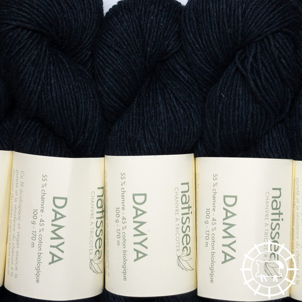 Natissea Damya – Noir, chanvre et coton bio