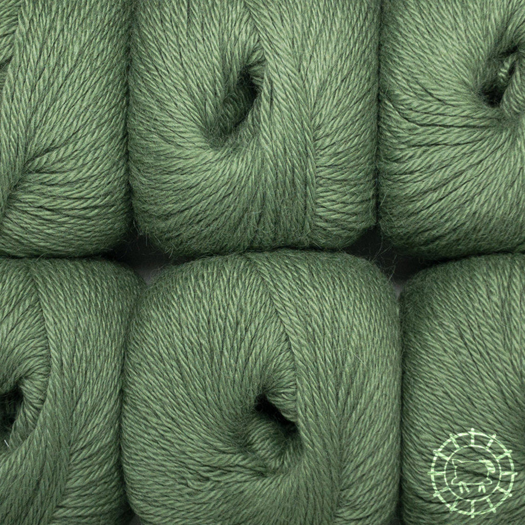 Woolpack Yarn Collection Baby Alpaca DK – Vert kaki, dernières pelotes