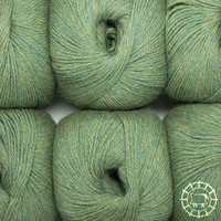 Woolpack Yarn Collection Baby Alpaca Fingering, chinée – Tilleul