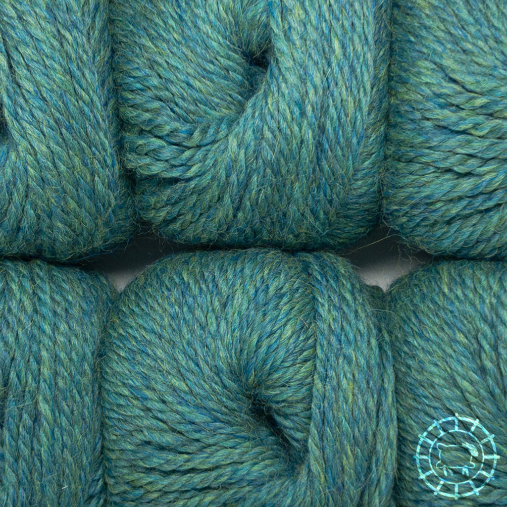 Woolpack Yarn Collection Baby Alpaca Bulky – Vert bleu