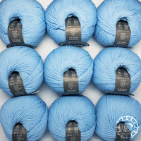 Wollspinnerei Vetsch Munja – Bleu layette