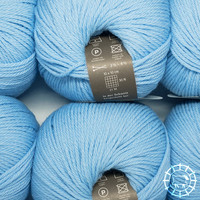 Wollspinnerei Vetsch Munja – Bleu layette