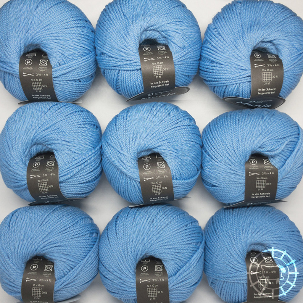 Wollspinnerei Vetsch Munja – Bleu ciel