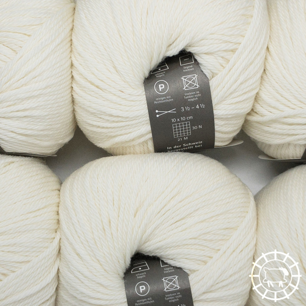 Wollspinnerei Vetsch Munja – Blanc naturel