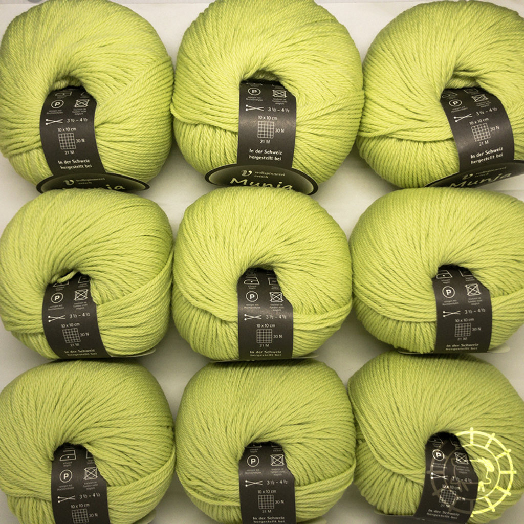 Wollspinnerei Vetsch Munja – Vert citron