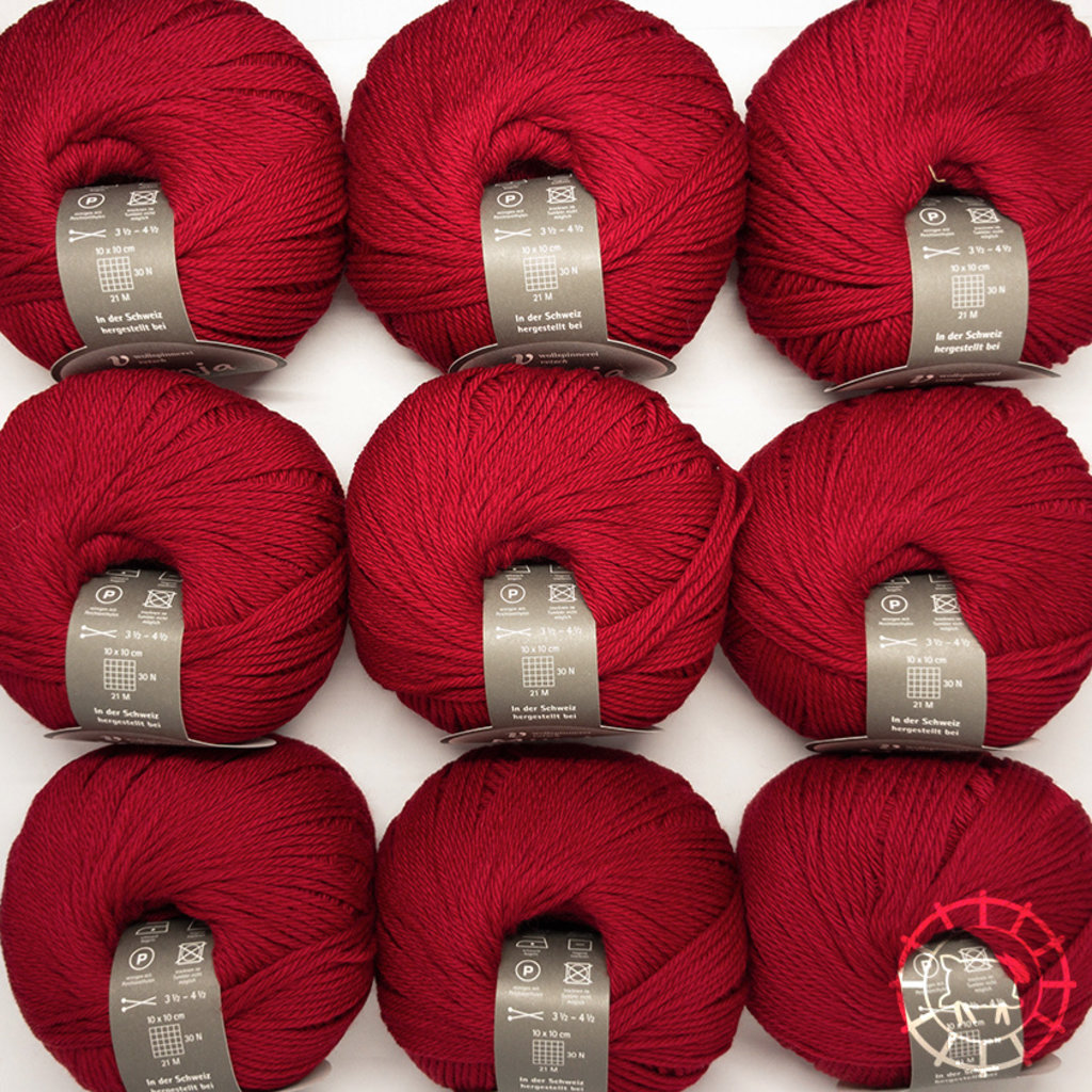 Wollspinnerei Vetsch Munja – Rouge rubis