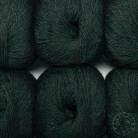 Woolpack Yarn Collection Baby Alpaca DK, chinée – Forêt-Noire