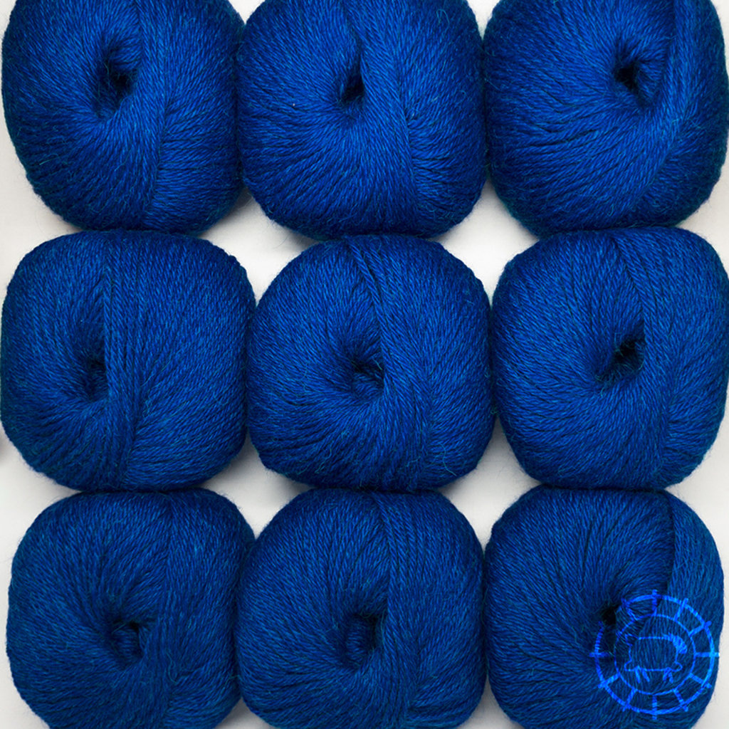 Woolpack Yarn Collection Baby Alpaca DK, chinée – Royal