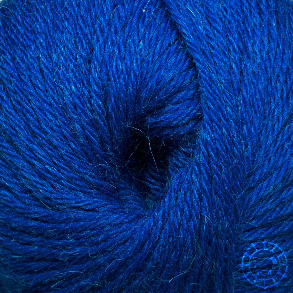 Woolpack Yarn Collection Baby Alpaca DK, chinée – Royal