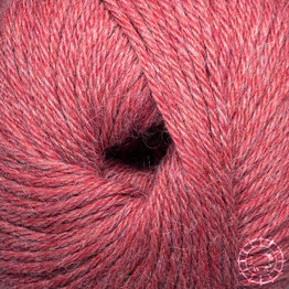 Woolpack Yarn Collection Baby Alpaca DK, chinée – Rouge pâle