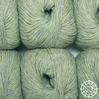 Woolpack Yarn Collection Baby Alpaca DK, chinée – Vert de gris