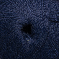 Woolpack Yarn Collection Baby Alpaka Fingering, Bleu nuit