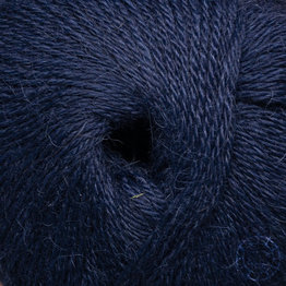 Woolpack Yarn Collection Baby Alpaka Fingering, Bleu nuit