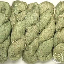 Woolpack Yarn Collection Soie bio – Vert de dragon