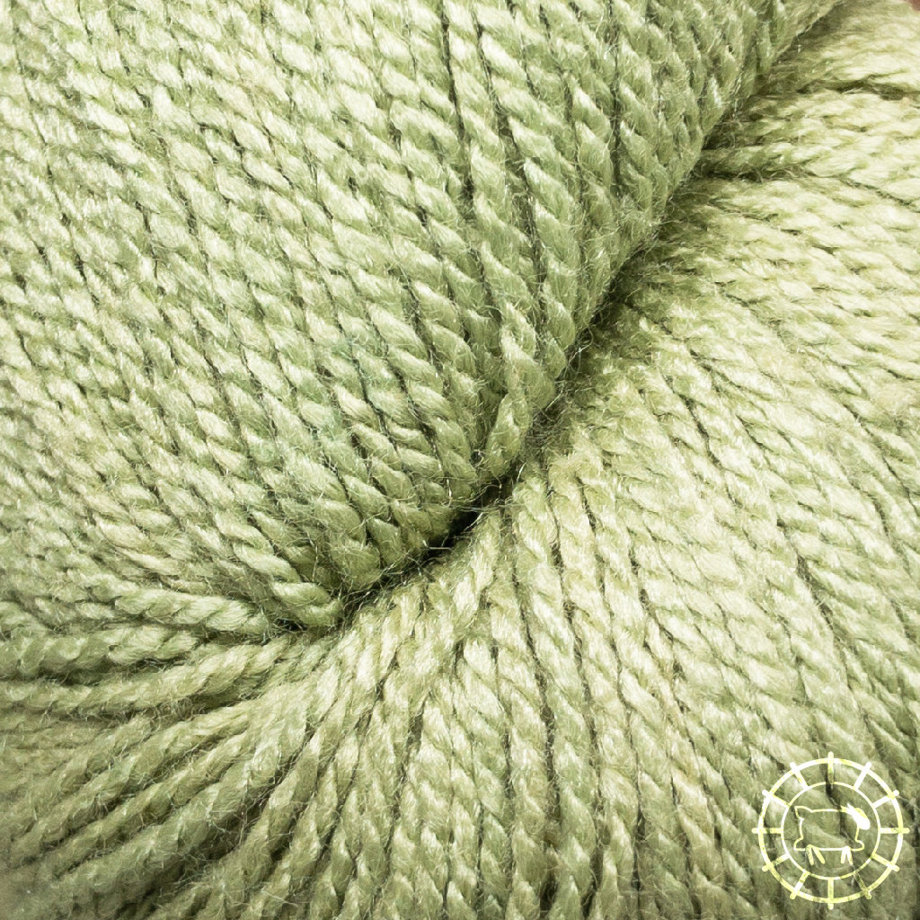 Woolpack Yarn Collection Soie bio – Vert de dragon