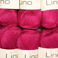 BC Garn Lino – Magenta