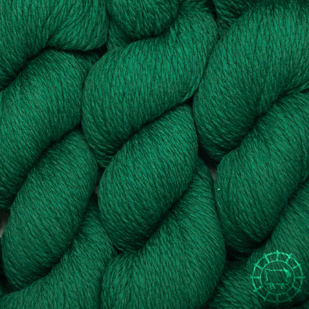 Rosy Green Wool Merino d'Arles – Blätter