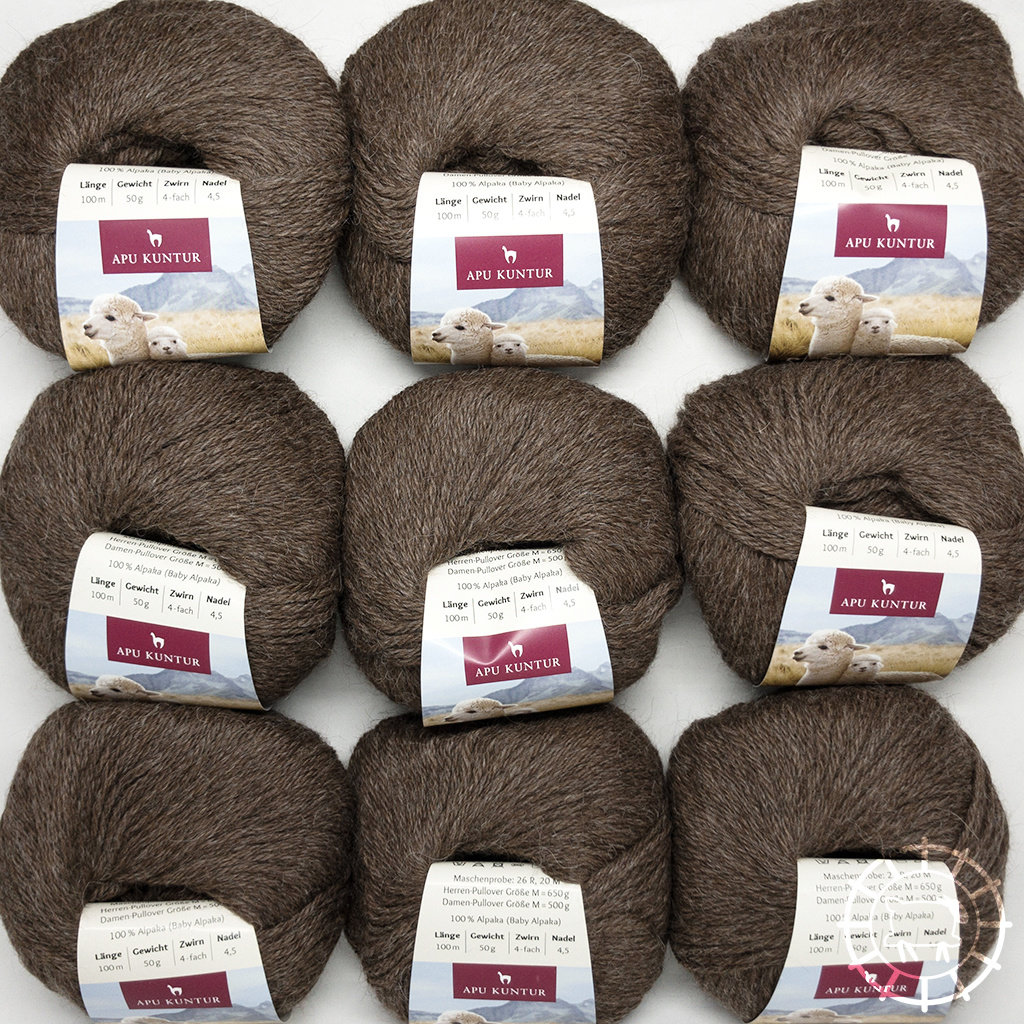 Apu Kuntur  Alpaca Regular – Moka, non teinte