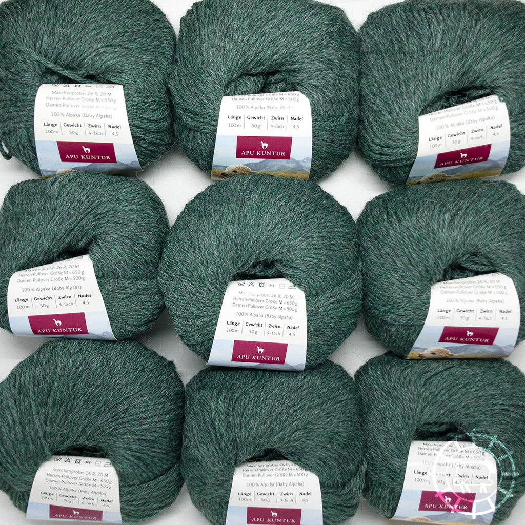 Apu Kuntur  Alpaca Regular – Vert émeraude