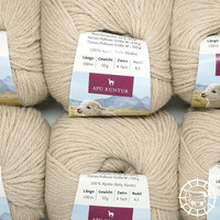 Apu Kuntur  Alpaca Regular – Beige, non teinte