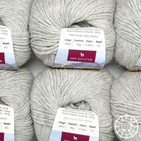 Apu Kuntur  Alpaca Regular – Gris clair, non teinte