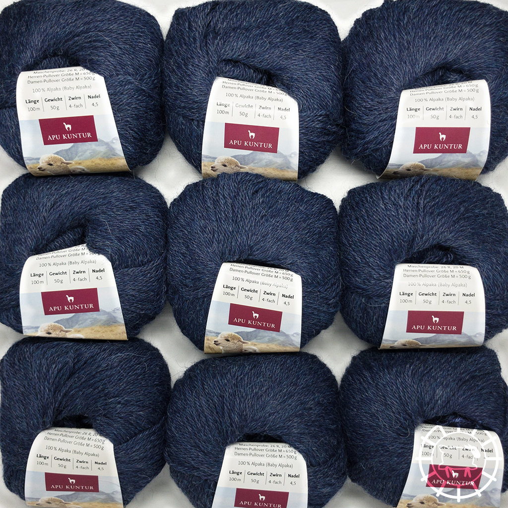 Apu Kuntur  Alpaca Regular – Bleu foncé