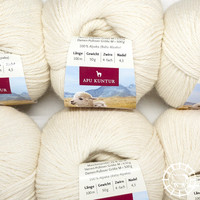 Apu Kuntur  Alpaca Regular – Blanc naturel, non teinte