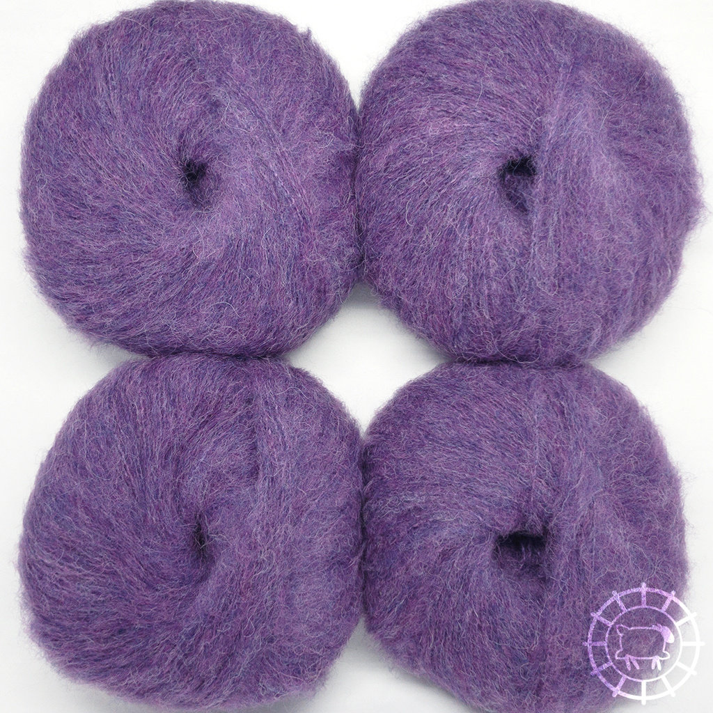 Woolpack Yarn Collection Baby Alpaca Teddy – Violet d'évêque