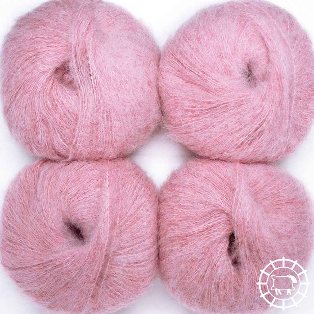 Woolpack Yarn Collection Baby Alpaca Teddy – Rose perle