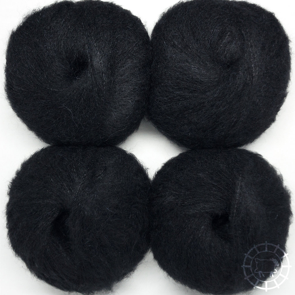 Woolpack Yarn Collection Baby Alpaca Teddy – Noir