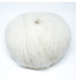 Woolpack Yarn Collection Baby Alpaca Teddy, non colorée – Blanc mouton