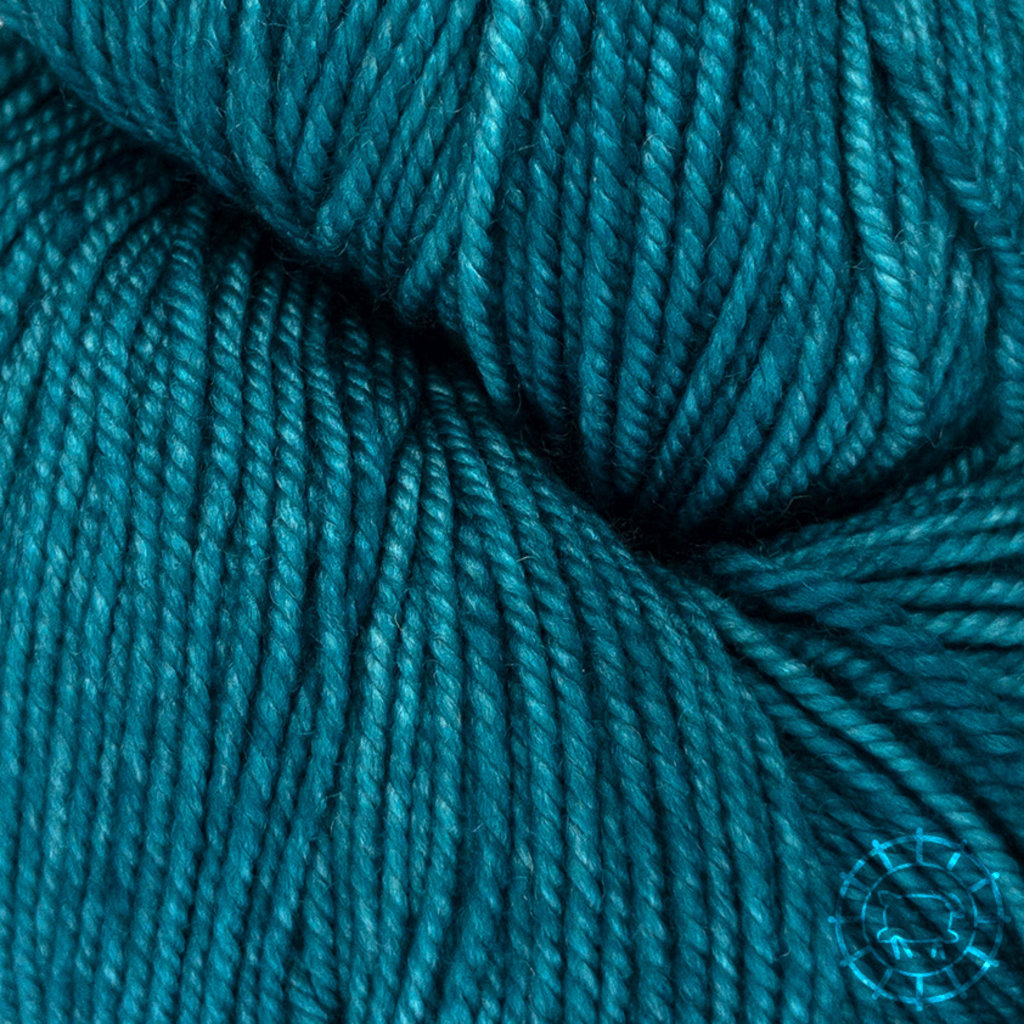 «Malabrigo Yarn» Sock – Teal Feather (blaugrüne Federn)