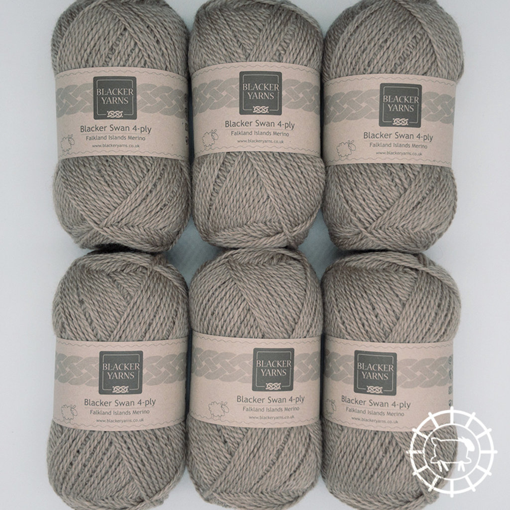 Blacker Yarns Blacker Swan 4ply – Cinnamon Gras