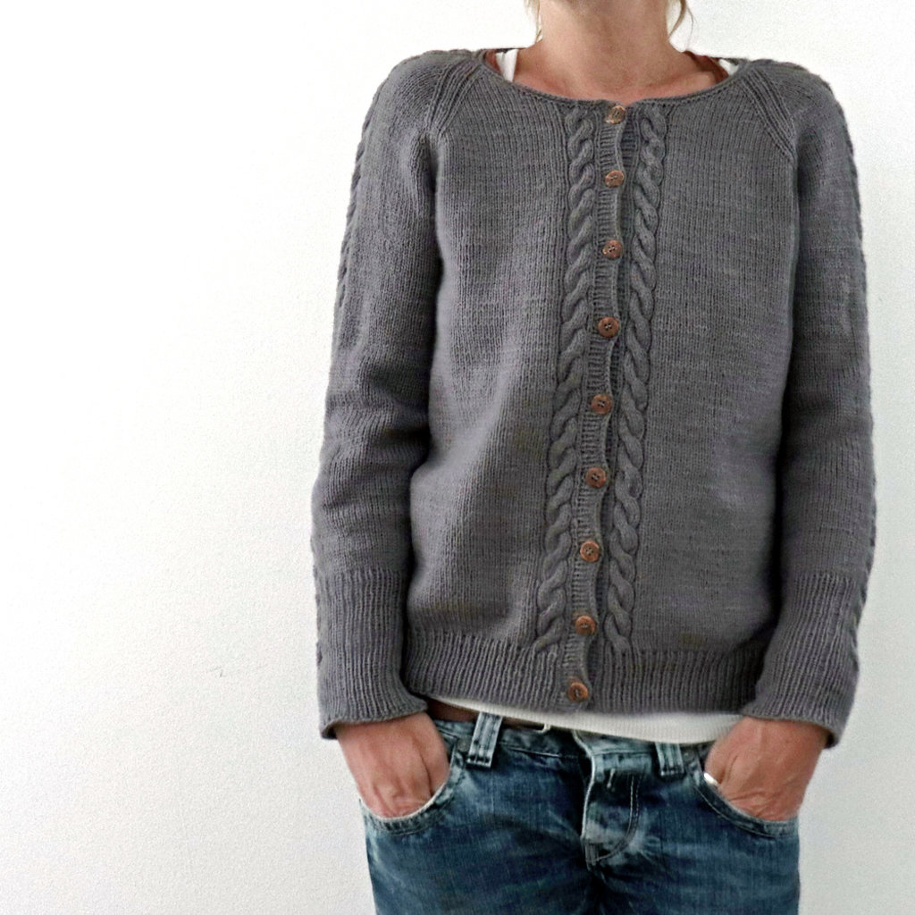 Strickanleitung Jacke «Dustin» – Isabell Kraemer