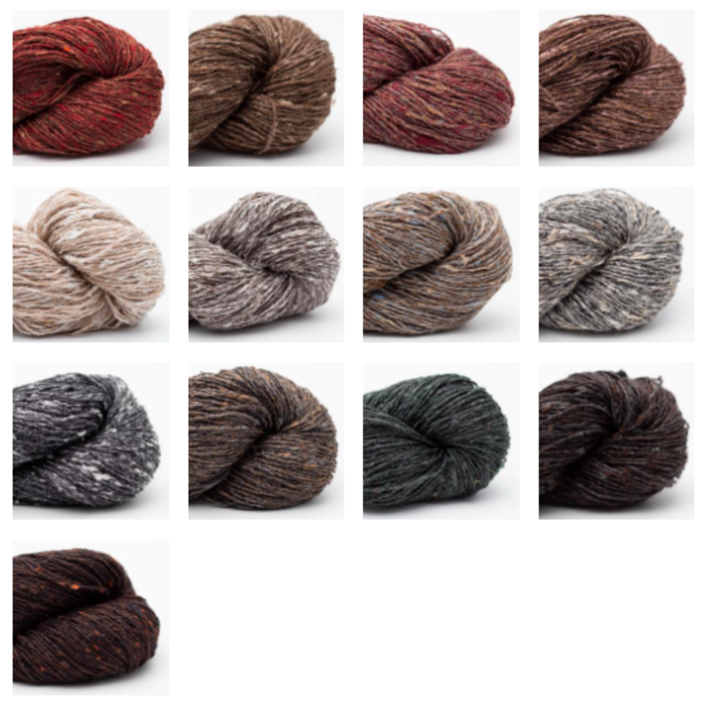 BC Garn Nuancier «Tussah Tweed»