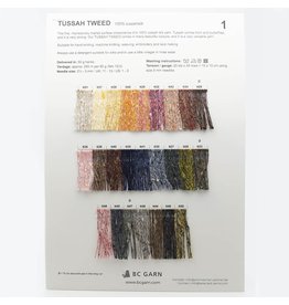 BC Garn Nuancier «Tussah Tweed»