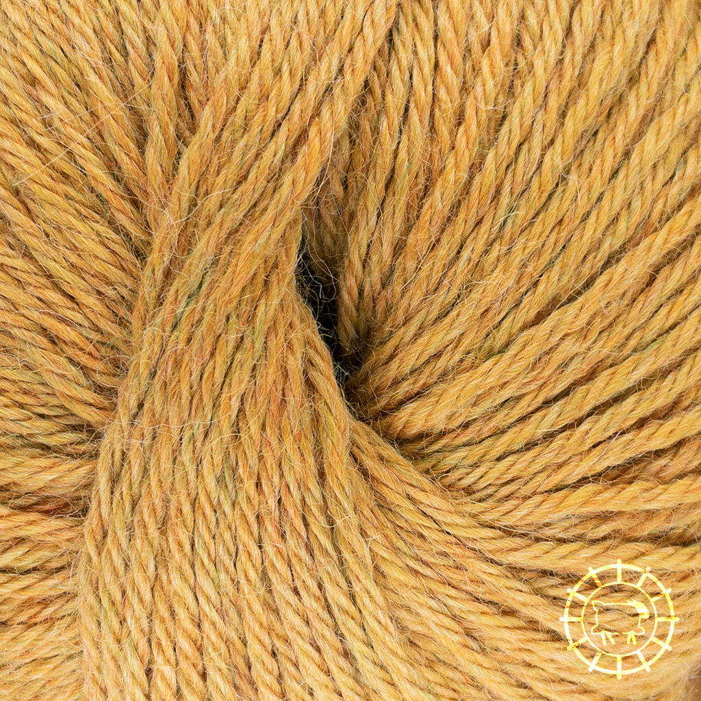 Woolpack Yarn Collection Baby Alpaca DK, chinée – Sucre de canne