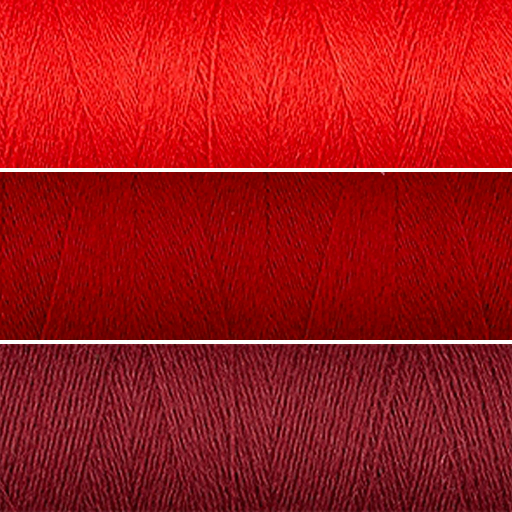 Venne – Colcoton Unikat Bio-Merino 28/2, Twisterkone à 50 g – die Rottöne