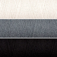 Venne – Colcoton Unikat Bio-Merino 28/2, Twisterkone à 50 g – von Weiss bis Schwarz