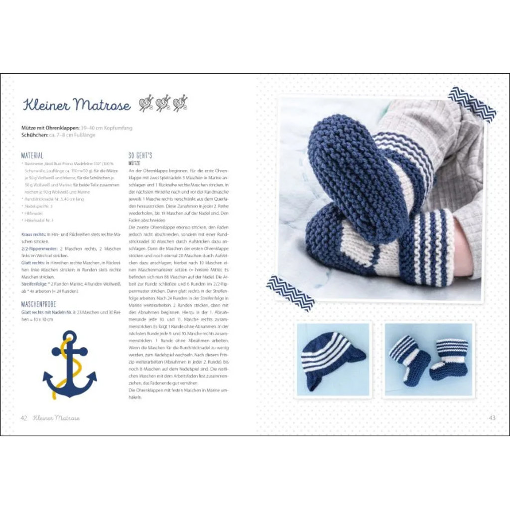 Stricken fürs Baby – Socken, Mützen, Fäustlinge und mehr