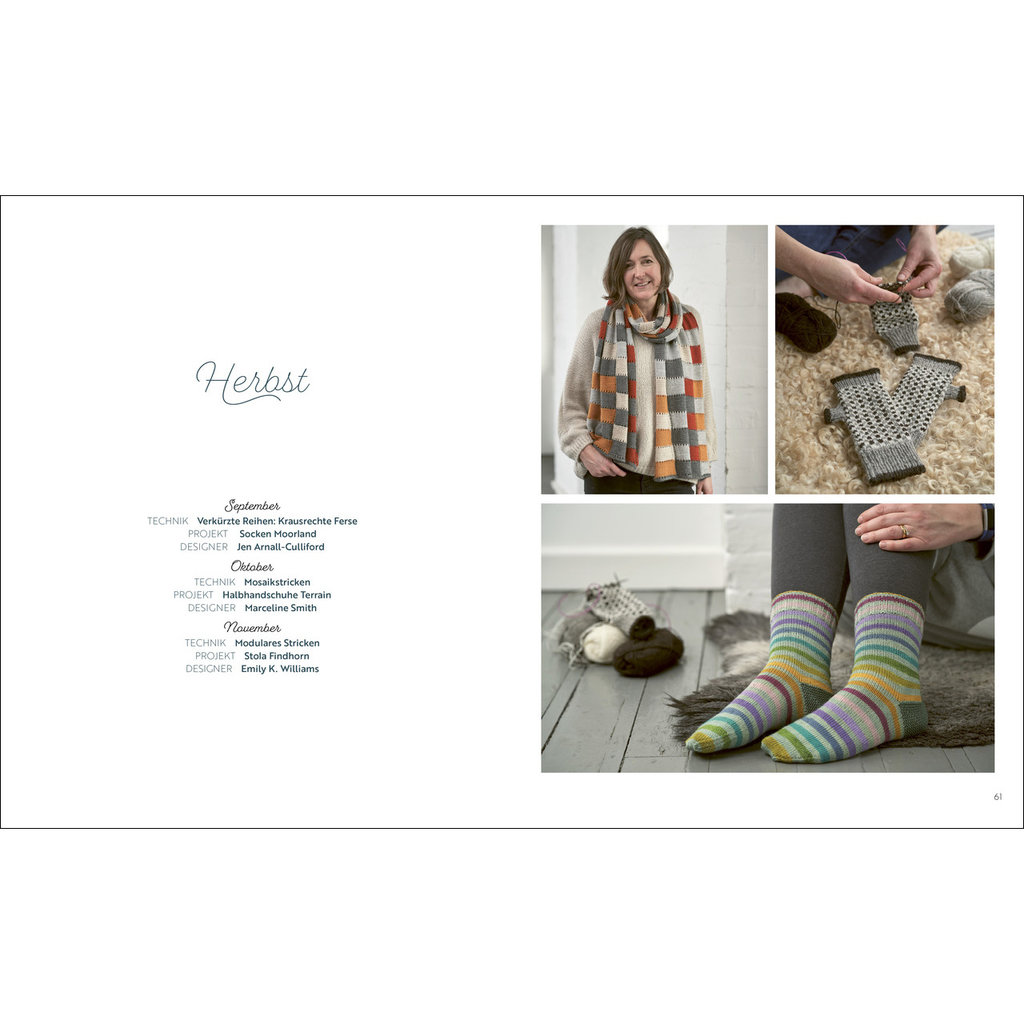Stiebner Verlag Masterclass Stricken – Die Fortsetzung, 12 neue Techniken in 12 Monaten