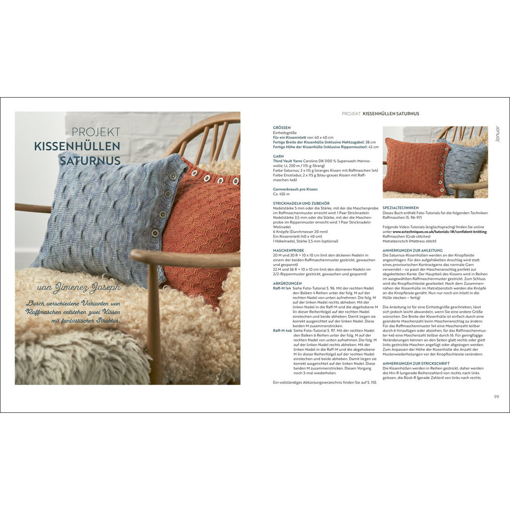 Stiebner Verlag Masterclass Stricken – Die Fortsetzung, 12 neue Techniken in 12 Monaten