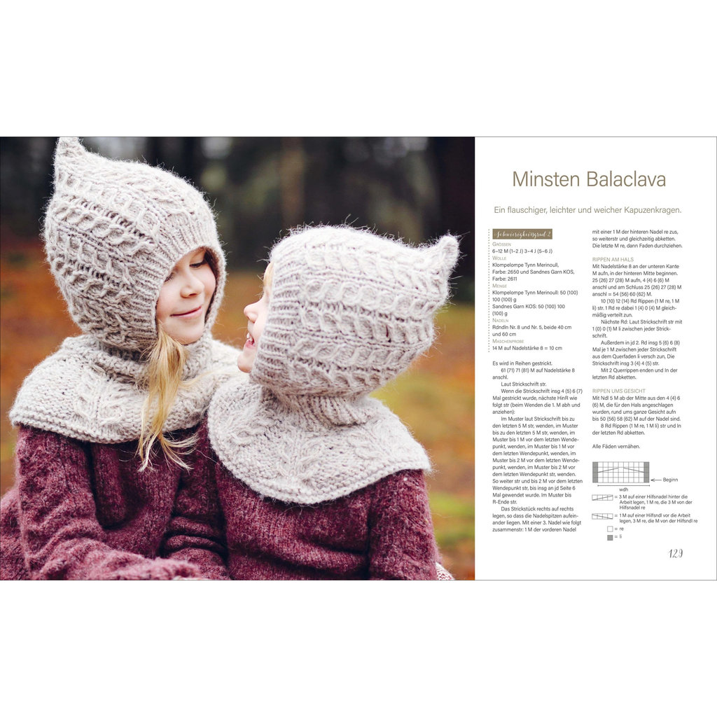 Klompelompe Outdoor Maschen – Pullover und Accessoires fürs Leben draussen