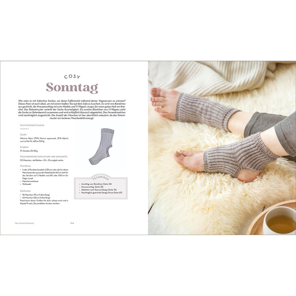 Der Socken-Kompass – In 7 Tagen perfekte Socken stricken