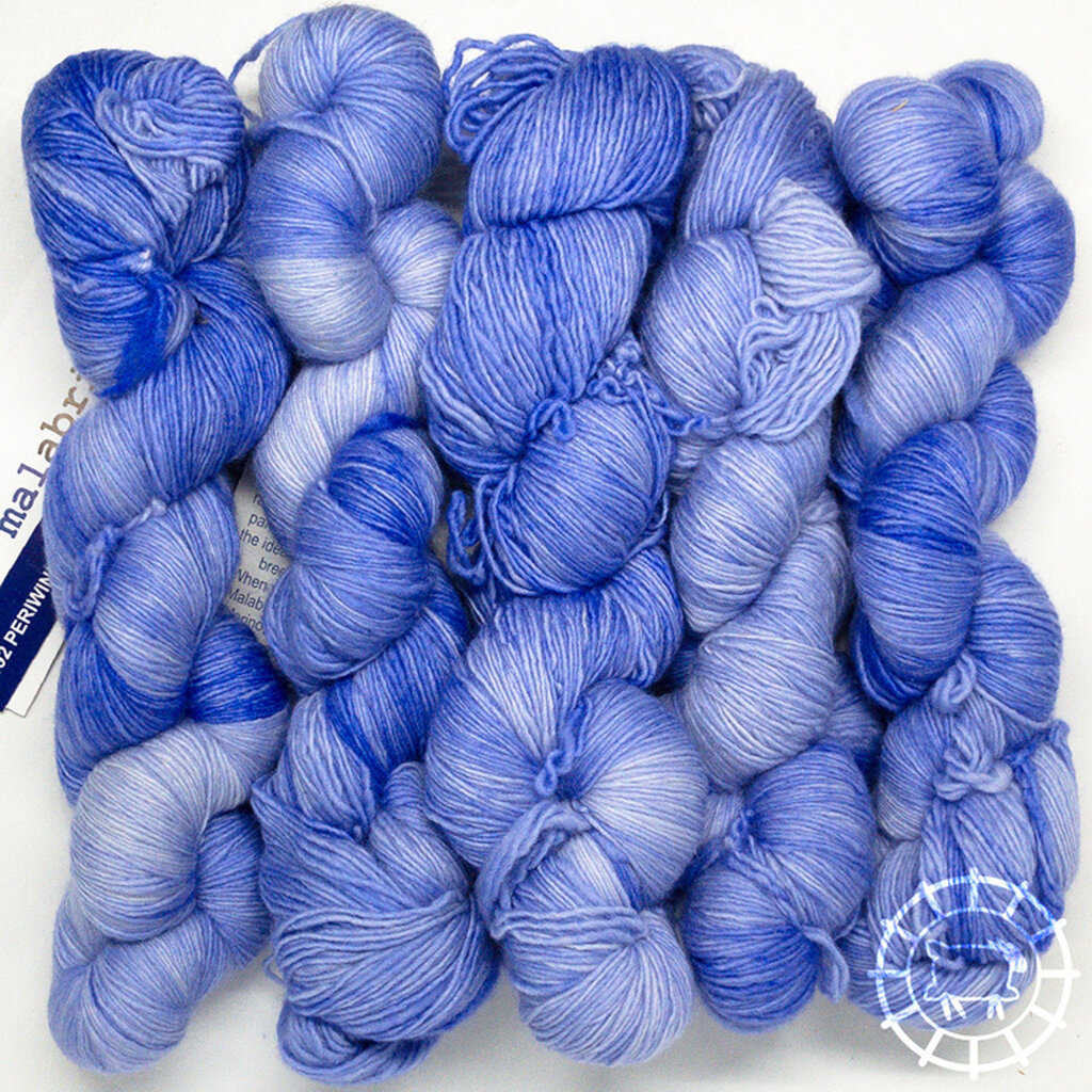 Malabrigo Yarn Lace – Periwinkle, des Immergrüns zarte Blüte