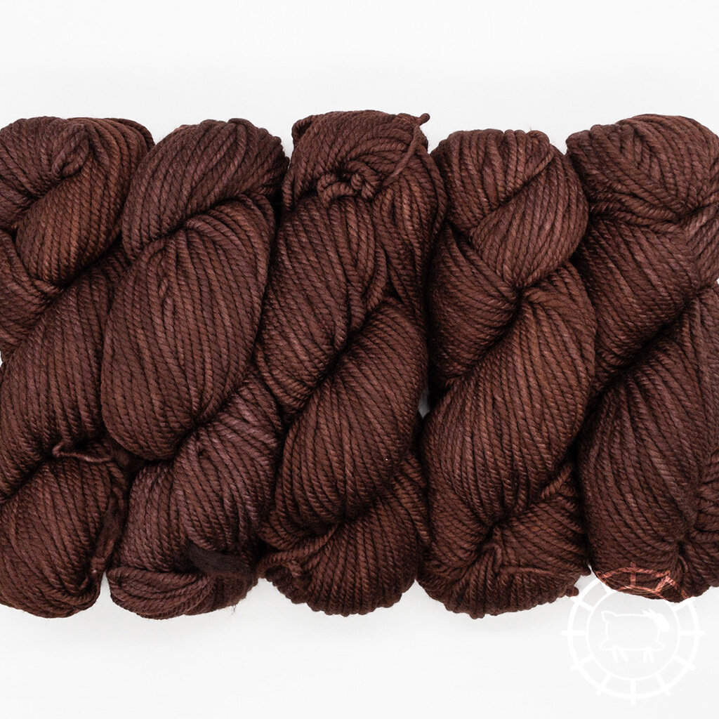 Malabrigo Yarn Chunky – Marron Oscuro