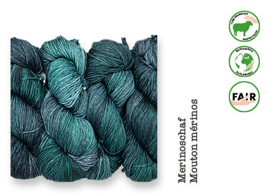 Rios • Laine mérinos sans mulesing, Malabrigo