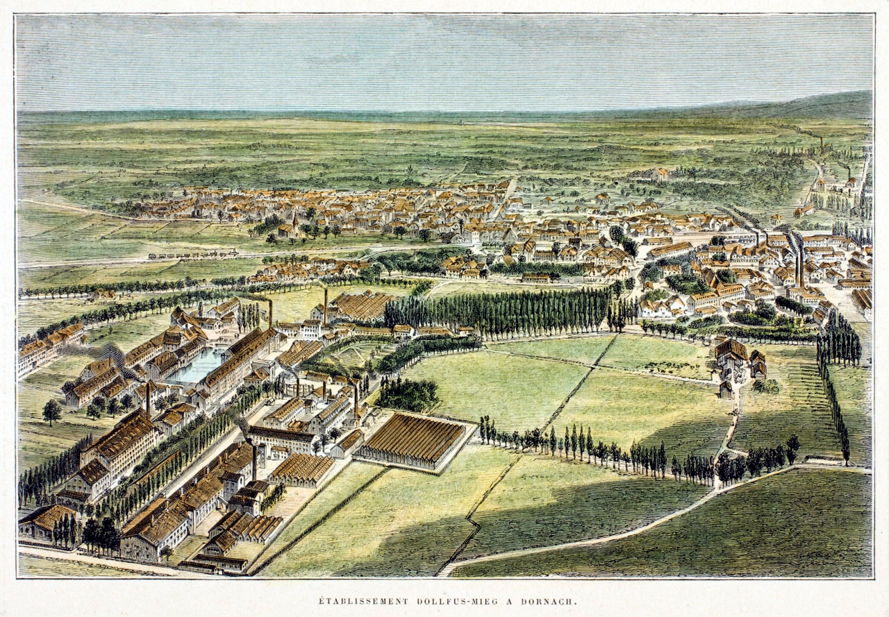 DMC à Dornach en 1874