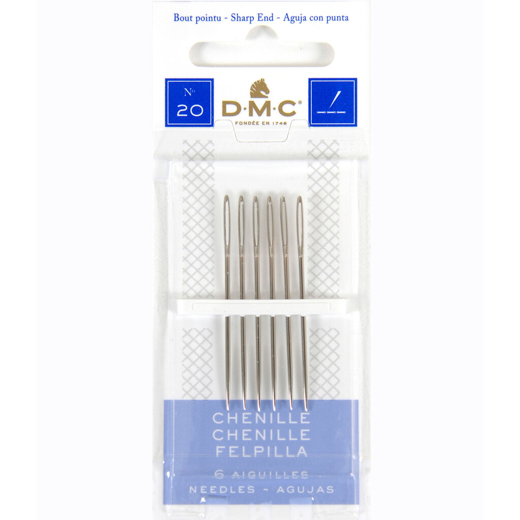 DMC  Chenille-Nadeln spitz, Grösse 20